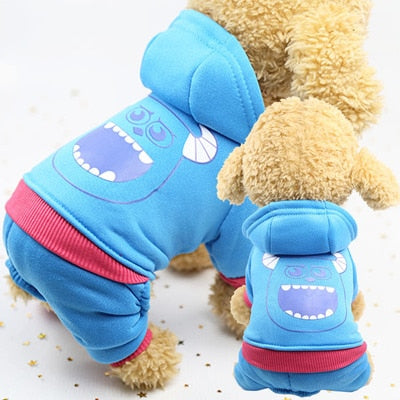 Dog Clothes For Dogs Overalls Pet Jumpsuit