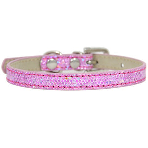 Hot Sale Super Shining Diamond Rhinestone Cat Collar Puppy Baby Dog Cat Collar Leather Strap