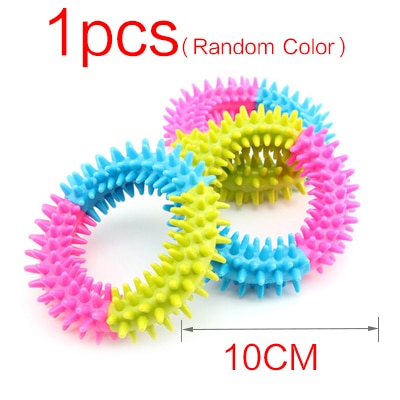 Pet Dog Toys To Bite Teeth Training Rubber Ball Dog