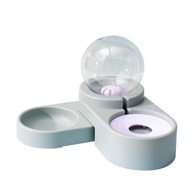 New Bubble Pet Bowls Dog Food Automatic Feeder