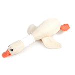 Cartoon Wild Goose Plush Dog Toys Resistance To Bite Squeaky Sound