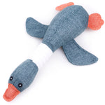 Cartoon Wild Goose Plush Dog Toys Resistance To Bite Squeaky Sound