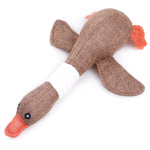 Cartoon Wild Goose Plush Dog Toys Resistance To Bite Squeaky Sound